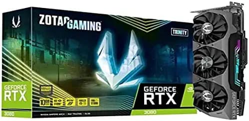 ZOTAC Gaming GEFORCE RTX 3080 Trinity LHR 10GB GDDR6X, 320 bit, Three DP + HDMI