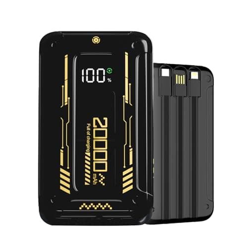 Lifelong Armour 20000 mAh 22.5 W Compact Pocket Size Power Bank with 6 Input/Output Port (Black, Lithium Polymer, Fast Charging, Quick Charge 3.0 for ...