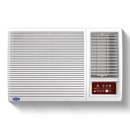 Carrier 1.5 Ton 3 Star Inverter Window AC(Copper,High Density Filter for Dust Filtration, 2Way Air Directional Control, 2025 Model,ESTRA Fxi,CIW19SC3R...
