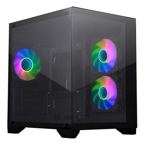Assembled Desktop PC Core i7 8th Gen | 16GB DDR4 RAM | 512GB SSD | Win 11 Pro + MS Office 2021 | HDMI & VGA USB 3.0 | RGB Cabinet (3 Fans) | RGB 500W ...