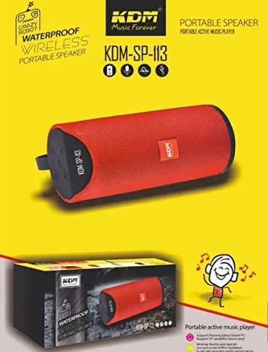 SMM - KDM Original SP-113 Waterproof Bluetooth Speaker with Mic