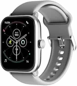 Noise ColorFit Pro 3 Alpha Bluetooth Calling Smart Watch , Fast Charging, 1.69" Display, 80+ Songs Storage, 100 Sports Modes, 5ATM Waterproof (Mist Grey), OneSize