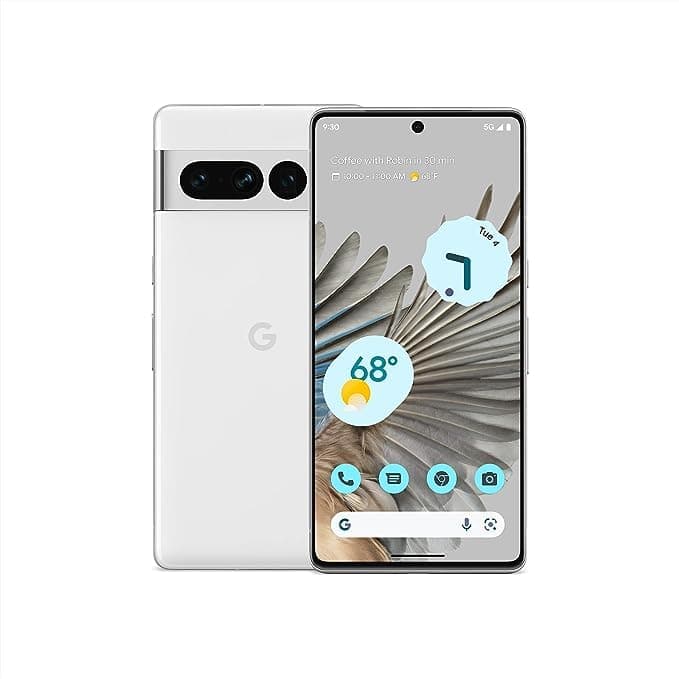 Pixel 7 Pro 5G (Snow, 12GB RAM, 256GB Storage) Smartphone
