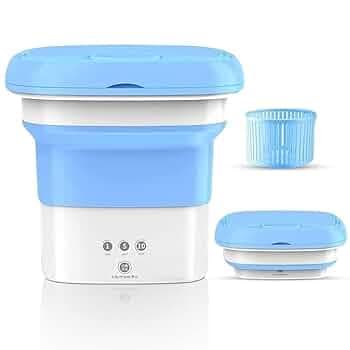 Semi Automatic Folding 2kg Top Loading Mini Washing Machine with Dryer Deep Cleaning for Underwear Washing Machine Clothes Washer
