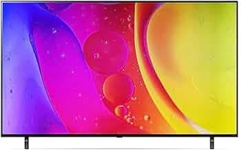 LG 164 cm (65 Inches) Nanocell Series 4K Ultra HD Smart LED TV 65NANO80SQA (Black) (2022 Model)