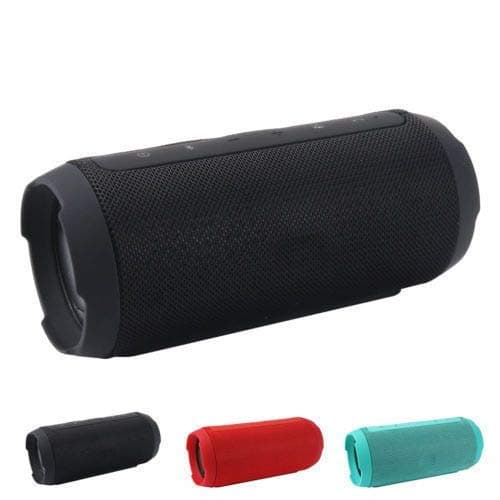 Exxelo Charge K3 Plus Bluetooth Speaker Waterproof Portable Wireless Stereo Mp3 Player with TF Card, Fm Radio, Aux and USB Support Multifinctional Device for All Smartphones