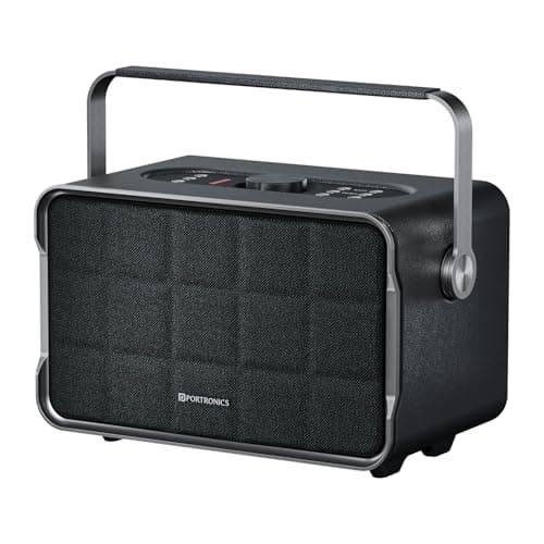 Portronics Harmony 80W Premium Portable HD Sound Speaker, Upto 6 Hours Playtime, 2.1 Channel, Bass Boost Technology, Bass/Treble Adjustment, Bluetooth...