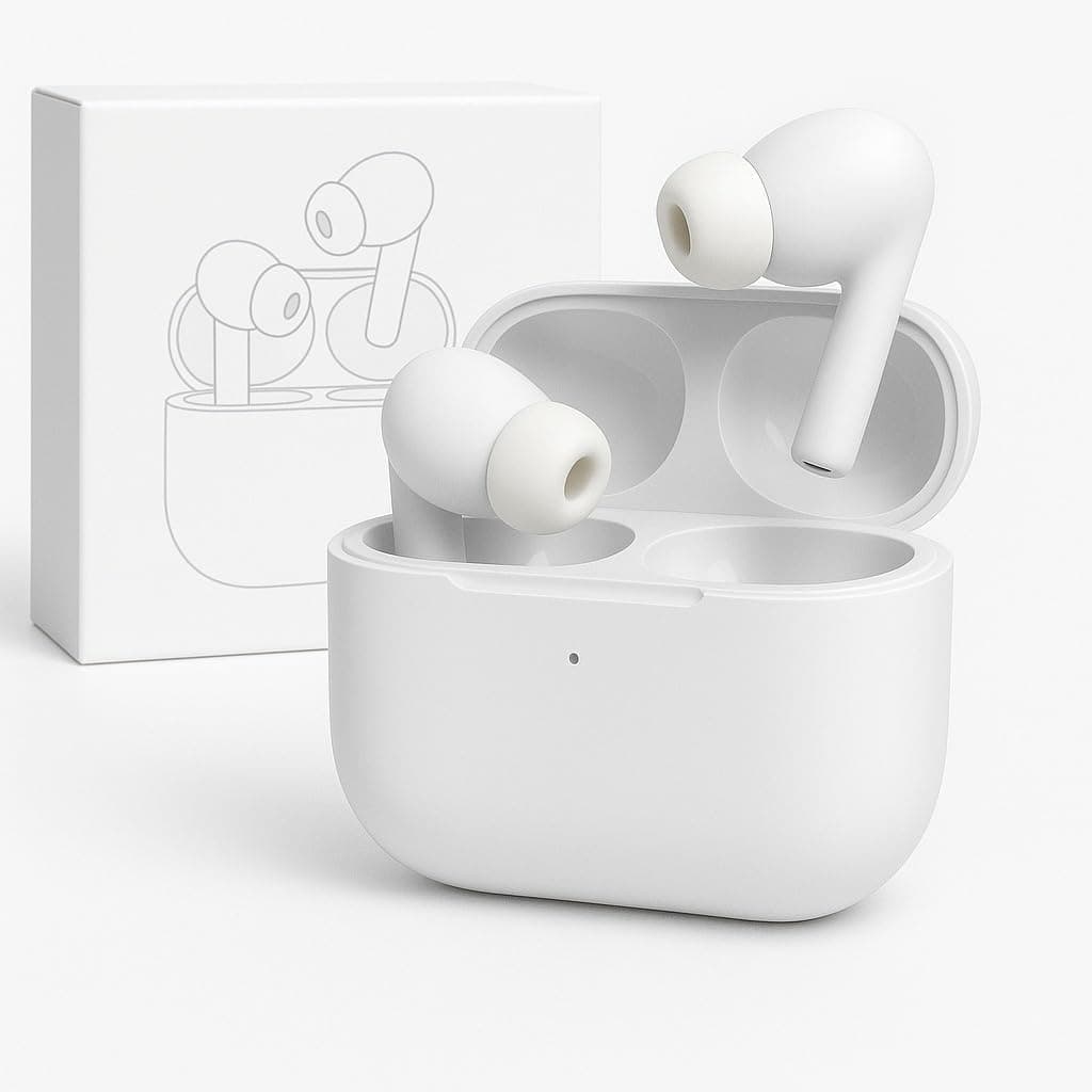 RIVANTA Wireless Earbuds Bluetooth 5.1 TWS Earphones Full Touch Control Headphones Built-in Microphone Immersive Sound Quality Ensure Fast Stable & Co...