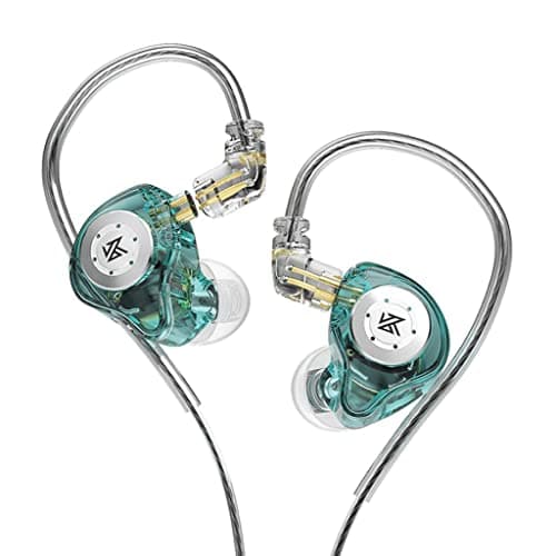 KZ EDX Pro IEM Earphone, HiFi Stereo Special Dual Magnetic Circuit Dynamic Driver Resin Inlay Metal Process in-Ear Monitors Earbuds with 5N OFC 2Pin D...