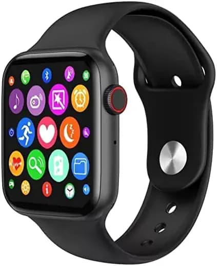 MAYNE T55 Series 6 Smart Watch Enabled with Heart Rate Measurer, Alarm, Bluetooth Calling, Fitness Tracker and 2 Extra Bands
