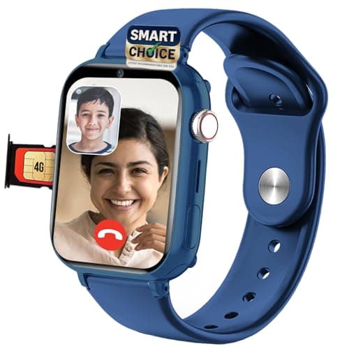 sekyo Magic Pro (SmartChoice) 4G Kids Smart Watch | Live GPS Tracker, Video Call, Pedometer, Habit Coach, Route History, Family Chat, Safe Zone Alert,...