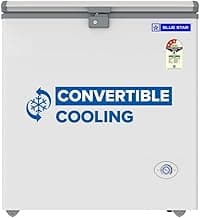 Blue Star HT3-N180, 180 Liter Hard Top Single Door Deep Freezer (161 Liter, White, 3-star)