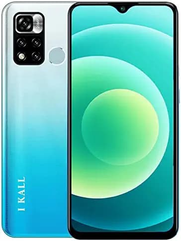I KALL Z12 Smartphone (4GB, 64GB) | 6.53 Inch HD+ Display | 4G Volte (Sky Blue)