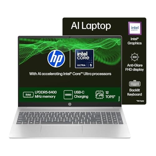 HP Pavilion Laptop, Intel Core Ultra 5 125U 16-inch (40 cm), WUXGA, 300 nits, 16GB LPDDR5,1TB SSD, Intel Graphics, 1080p FHD IR Camera, Backlit Kb, (W...