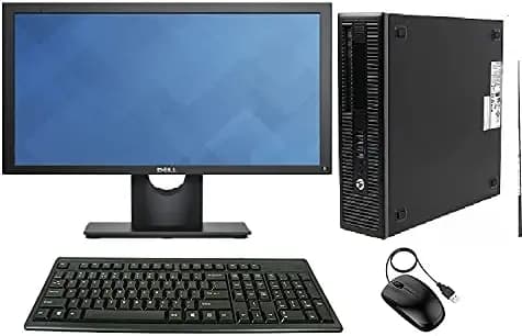 (Renewed) HP Elite-Desk 800 G2 Desktop(Core i5-6th Gen/16GB RAM(Upgradable to 32GB)/ 2TB HDD/Windows 10 Pro, MS Office,17 inches Monitor(1398x780), Keyboard, WiFi-Adaptor & Mouse, Intel Graphics)