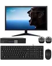 𝗗𝗲𝗹𝗹OptiPlexTiny PC Combo | 19" FHD Display, KB, Mouse & Speaker | 𝗜𝗡𝗧𝗘𝗟i5 6th Gen | 4GB RAM | 128GB SSD | Win 11 Pro | WiFi | MS Office | HDMI/VGA/DVI/USB | Pre-Owned & Tested AIO