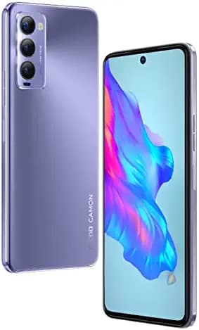 (Renewed) Tecno Camon 18 (Iris Purple, 4GB RAM, 128GB ROM) | 48MP Selfie Camera | 48MP Triple Rear Camera | 6.8" FHD+ | Helio G85