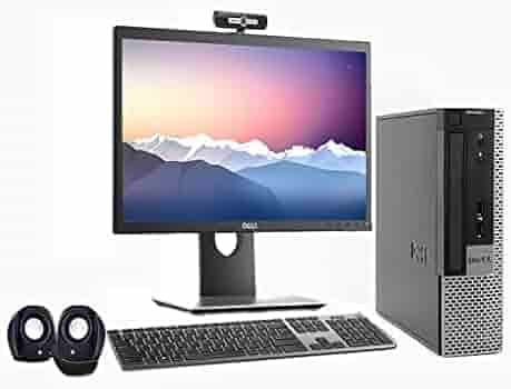 (Renewed) Dell Optiplex 19 Inch All in One Desktop Set ( Intel i5 2nd Gen/ 4 GB/ 500 GB HDD /19" HD Monitor+Keyboard+Mouse+ HD Webcam+Mic+Speakers+Wifi+Display Port)/Windows 10 Pro/MS Office
