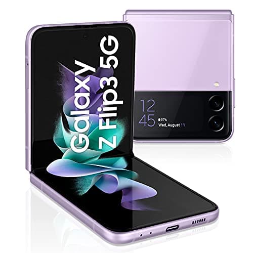 Samsung Galaxy Z Flip3 5G (Lavender, 8GB RAM, 128GB Storage) with No Cost EMI/Additional Exchange Offers