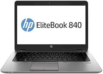 (Renewed) HP Elitebook 840G2-i7-16 GB-512 GB 14-inch Touch Screen Laptop (5th Gen Core i7/16GB/512 GB SSD/Windows 10/Integrated Graphics), Black