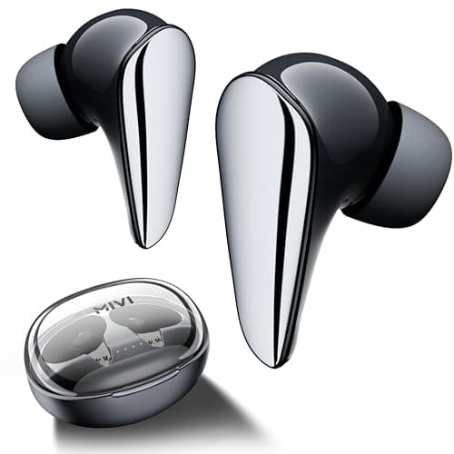 Mivi DuoPods i7 Earbuds - Step into The 3rd Dimension of Sound with 3D Soundstage, High Fidelity Drivers, Advanced Audio Codec for Lossless Audio, etc...