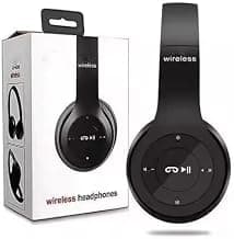DXONE ACCESSORIES MOBIXONE Wireless Bluetooth Over-Ear Headphones with Mic, SD Card Slot, FM Radio, AUX, Foldable Stereo H...