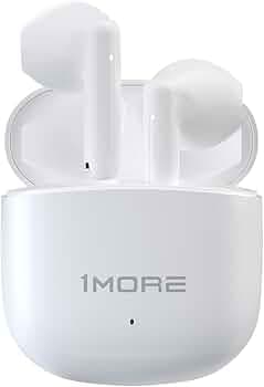 1MORE Q10 Wireless Earbuds, Bluetooth 5.3 Half in-Ear Lightweight Ear Buds, Comfort Fit, Deep Bass Stereo Headphones with Dual Mics, 26H Playtime, one...