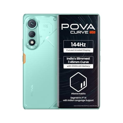 POVA Curve 5G (Neon Cyan, 8GB+256GB)