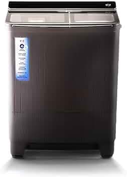 VISE (by Vijay Sales) 8 kg Semi Automatic Top Load Washing Machine with Magic Filter, 3 Wash Programs (VSSA80VGB)