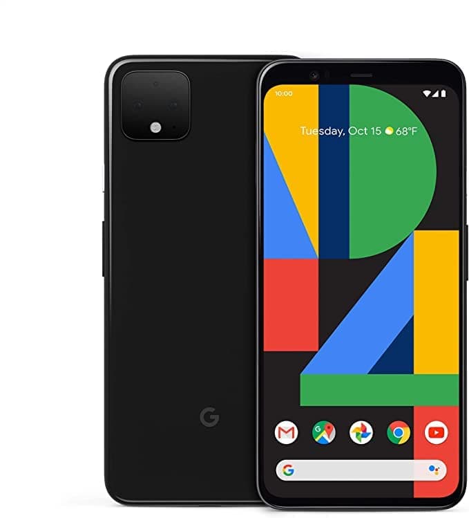 Google Pixel 4XL (Just Black, 6GB RAM, 128GB Storage)