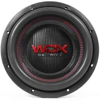 DB Drive WDX G1 Series 4-Ohm DVC Subwoofer (8 Inch, 1,200 Watts Max) WDX8G1.4 Compatible for Car | Black colour
