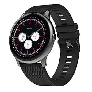 Noise NoiseFit Evolve Full Touch Control Smart Watch with AMOLED Display - Slate Black Smart Watches