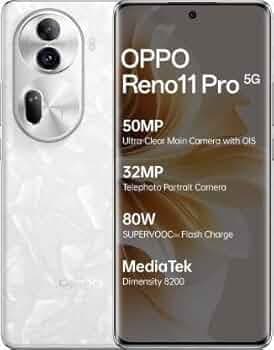 Oppo Reno 11 Pro 5G (Pearl White, 256 GB) (12 GB RAM)