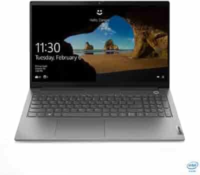 Lenovo ThinkBook 15 Intel 11th Gen Core i3 15.6" (39.62cm) FHD 220 nits Antiglare Thin and Light Laptop (8GB/512GB SSD/Windows 11/MS Office/Mineral Grey/1.7 Kg), 20VEA0YPIH