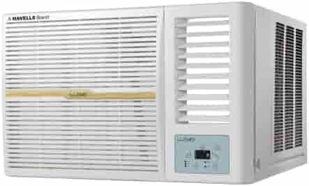 Lloyd 1.5 Ton 5 Star Window AC (GLW18B5YWGEW, 100% Copper, White with Golden Deco Strip)