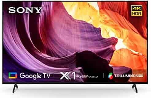 Sony Bravia 139 cm (55 inches) 4K Ultra HD Smart LED Google TV S_KD-55X80K_1 (Black)