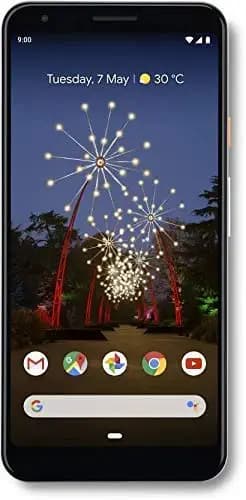 (Renewed) Google Pixel 3a XL (Clearly White, 64 GB) (4 GB RAM) (White)