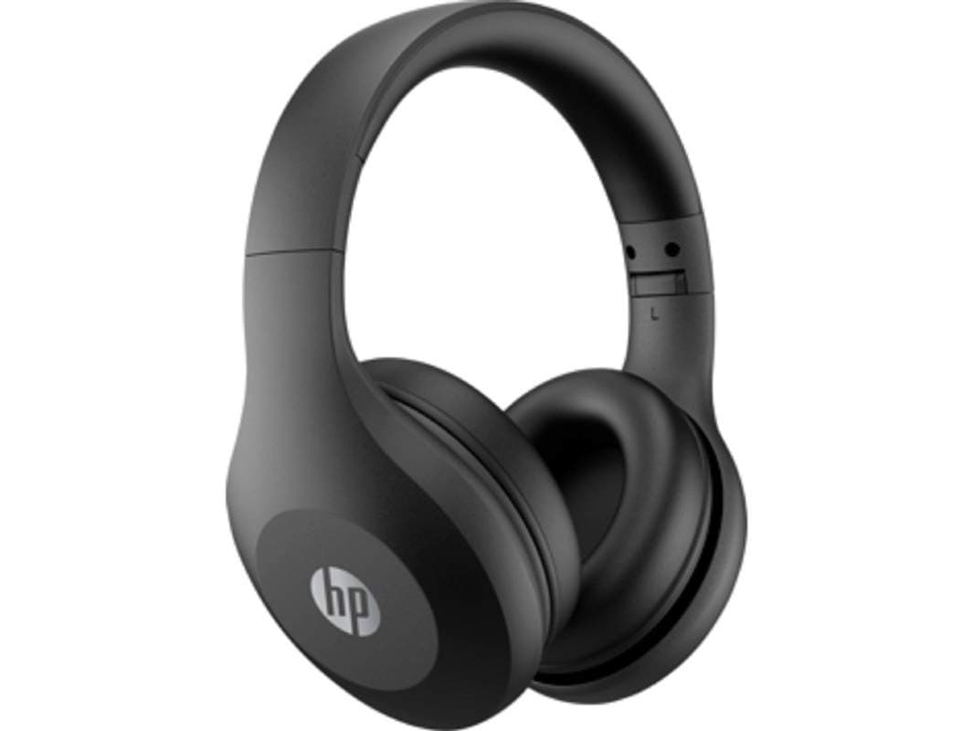 HP 500 Bluetooth Wireless Over Ear Headphone with Mic/ 1 Year Warranty(Black),Headset 500