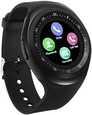 MECKWELL Bluetooth Smart Watch for Men Women Y1 Smartwatch with Camera Activity Track