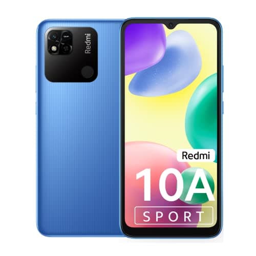 (Renewed) Redmi 10A Sport (Sea Blue, 6GB RAM, 128GB Storage)