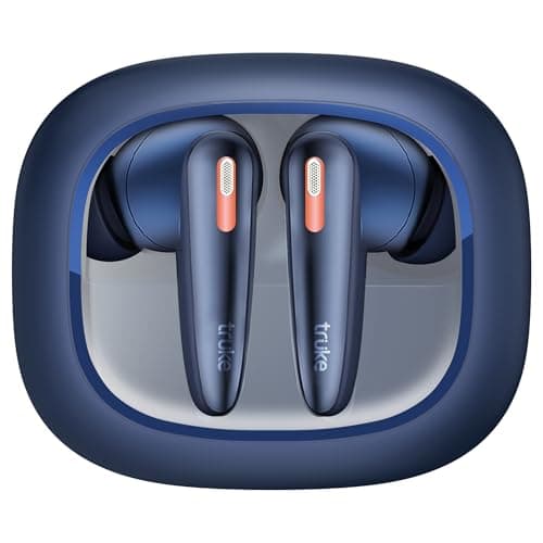 truke New Launch Crystal Bass True Wireless in Ear Earbuds with 13mm Drivers, 70H Playtime Fast Charge, Made in India, Dual Pairing buds, HiFi Sound T...