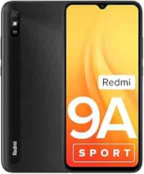 Redmi 9A Sport (Carbon Black, 3GB RAM, 32GB Storage) | 2GHz Octa-core Helio G25 Processor | 5000 mAh Battery