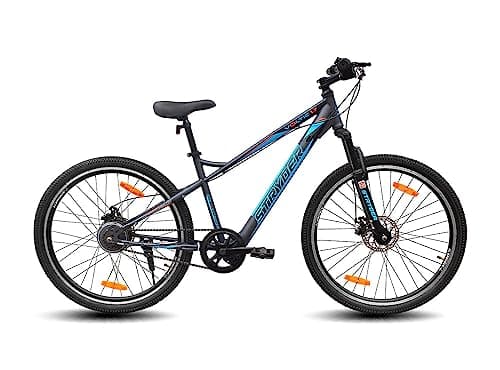 Stryder A TATA Product | 27.5T VOLTIC 1.7 Electric Bicycle | 48V Li-Ion Battery | 250W BLDC Motor | Top Speed Upto 25 Kmph | Range Upto 60 KM/Charge (Black/Blue)