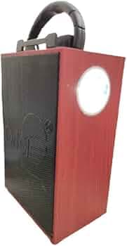 ORTEL Bluetooth/Wireless Wooden Speaker with Side Torch (OR-501 D)