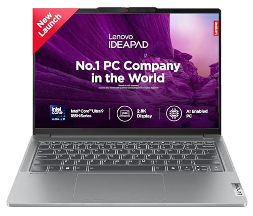 Lenovo IdeaPad Pro 5 Intel Evo Core Ultra 9 185H 14" (35.56cm) 2.8K-OLED 400Nits 120Hz Thin and Light Laptop (32GB/1TB SSD/Win11/100% DCI-P3/Office 20...
