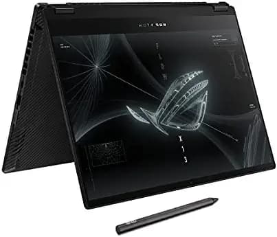 (Renewed) ASUS ROG Flow X13 2021 AMD Ryzen 9 5900HS 13.4 inches Touch 2-in-1 Gaming Laptop 4GB NVIDIA GeForce GTX 1650 Graphics (32GB/1TB SSD/Office 2019/Windows 10/Off Black/1.3Kg), GV301QH-K5062TS