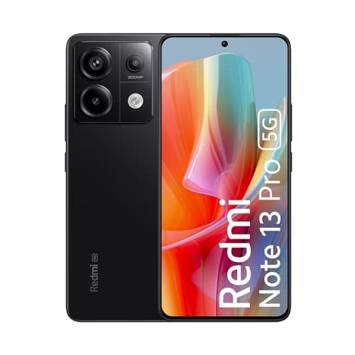 Redmi Note 13 Pro 5G (Midnight Black, 8GB RAM, 128GB Storage)