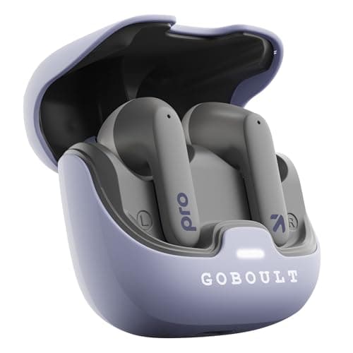 Boult Audio Newly Launched Z40 Pro Bluetooth Truly Wireless in Ear Earbuds with 100H Playtime, Quad Mic ENC, 45ms Low Latency Gaming, Premium Rubber G...