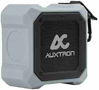 Auxtron Thrum 602 Bluetooth 5.0, IPX7 Waterproof, 8W, True Wireless (TWS) Portable Speaker, HD Sound with Super Bass, Shockproof, in-Built Mic, SD Card, FM, AUX & Upto 4 Hours Playback time (Grey)