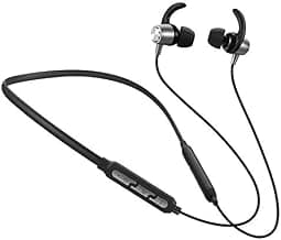 PunnkFunnk BE786 Wireless Bluetooth in Ear Earphones with Mic (Black Silver)